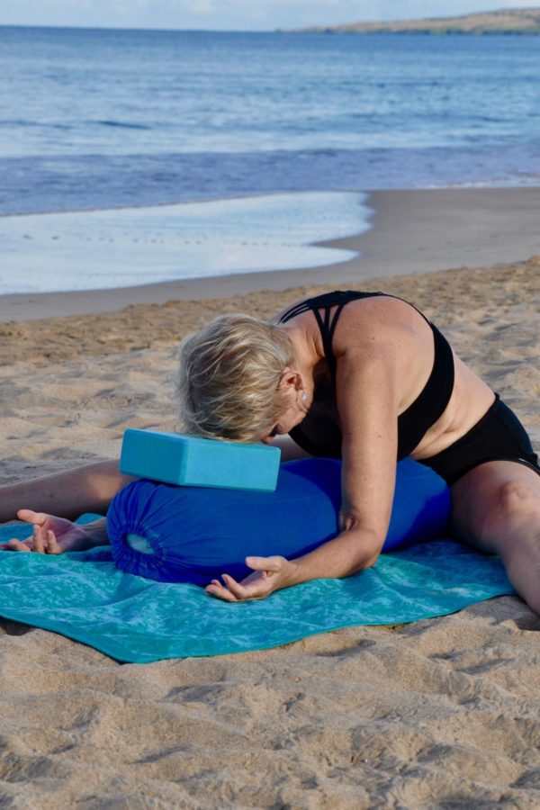 Wide leg seated pose