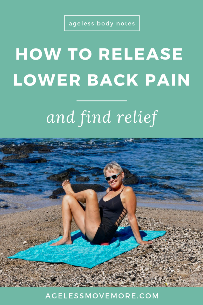 Ever struggled with lower back pain? Michelle from Age Less Move More struggled with pain for 15 years until she finally found the real root of the problem. Click through to the blog to read about movement and practices for lower back pain. . #practiceselflove #aginggracefully #ageisjustanumber 